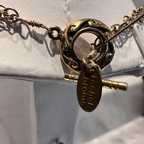 Rachel Abroms Authentic Healing Wire Wrapped Crystals Layered Necklace - Picture 2 of 2